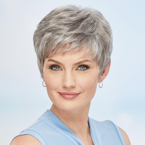 Paula Young CC Casey COOLCAP WhisperLite Wig Textured Pixie Wig with Breathable Cap and Shattered...