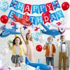 Airplane Birthday Party Supplies 56 Pieces Airplane Themed Party Decoration with Inflatable Airplane Balloons Thick Latex Balloon Happy Birthday Banners Airplane Cloud Balloon Decor