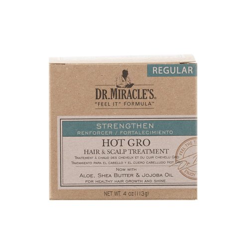 Dr. Miracle's Strengthen Hot Gro Hair Scalp Treatment 4oz Super