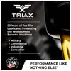 TRIAX Kompressor MV ISO 46 (SAE 20), Full Synthetic Air Compressor Oil, Non-Detergent, Rotary, Vane, Screw, Reciprocal, High Temp, 20,000 Hour Life (1 Quart)