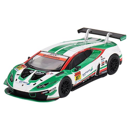 Lambo Huracan GT3 EVO #87 Kosuke Matsuura - Natsu Sakaguchi Bamboo Airways - JLOC Super GT Series (2022) Limited Edition 1/64 Diecast Model Car by True Scale Miniatures MGT00571