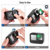 NEEWER 15X Macro Lens Compatible with GoPro Hero 12 Hero 11 Hero 10 Hero 9 Black Action Camera Close Up Filter Anti Reflective Multicoated HD Optical Glass/Aluminum Frame, Not Waterproof, LS-31