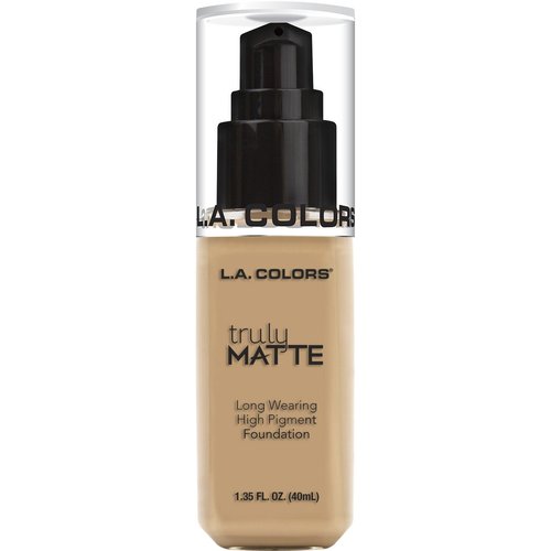 L.A. COLORS Truly Matte Foundation, Natural CLM352