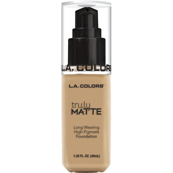 L.A. COLORS Truly Matte Foundation, Natural CLM352