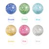 Pllieay 24pcs Bouncy Balls Glitter Bounce Balls, 32mm 6 Colors Bouncy Balls for Kids, Party Favors and Goodie Bag Fillers for Prizes, Pinata Stuffers, Classroom Prizes