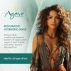 Agave Restorative Hydrating Mask, Intensive Hair Treatment for Dry, Damaged Hair, Hydrates and Heals, Vegan, 8.5 Oz