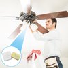 21 Pieces 6 Sets of Ceiling Fan Blade Balancing Kit Fan Weight Balancing Kit Include 6 Pieces Self Adhesive Metal 5g Weight 9 Pieces Metal Self Adhesive 3g Weight 6 Pieces Plastic Fan Balancing Clip