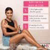 N+B Empower Lotion | Non-Sticky, Moisturizing, Quick Absorption, Softens & Smoothens | Made w/Alma Extract & Vitamin C | For Face, Hand, Body & All Skin Types, Rough, Dry Skin, Sensitive | 8oz