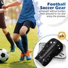 Soccer Shin Guards, 2 Pair Lightweight and Breathable Shin Guard Sleeves Adults and Kids, Calf Protective Gear Shin Guards for Youth Men & Women