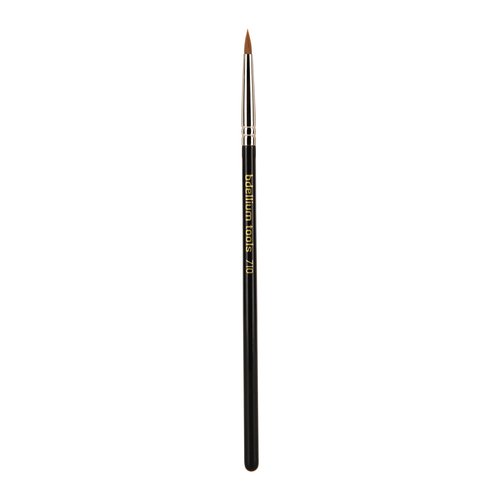 Bdellium Tools Professional Makeup Brush - Maestro Series 710 Eye Liner - With Soft Synthetic Fibers, For Creating Various Liner Styles (Black, 1pc)