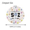 FAADBUK Korean Idol Lover Gift Team Gift Korean Music Pocket Mirror (Zoo Pocket Mirror)