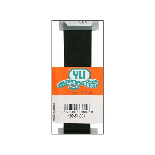 YLI 10051-4 Silk Ribbon, 4mm by 5 yd