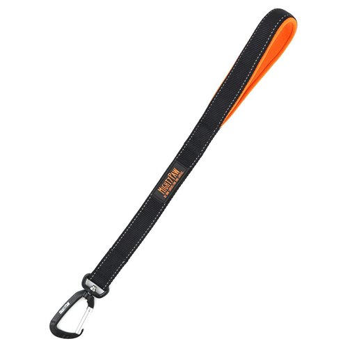 Mighty Paw Short Dog Leash - Comfortable Padded Handle - Traffic Control Lead - Padded Leash - Short Leash for Dog Training - Dog Leash with Clip Handle - Leash with Padded Handle - (18 in, Black)