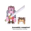 PIPEROID Kojiro & Butcher Samurai & His Bulldog - Japanese 3D Paper Puzzle DIY Robot kit for Kids and Origami Kit for Adults