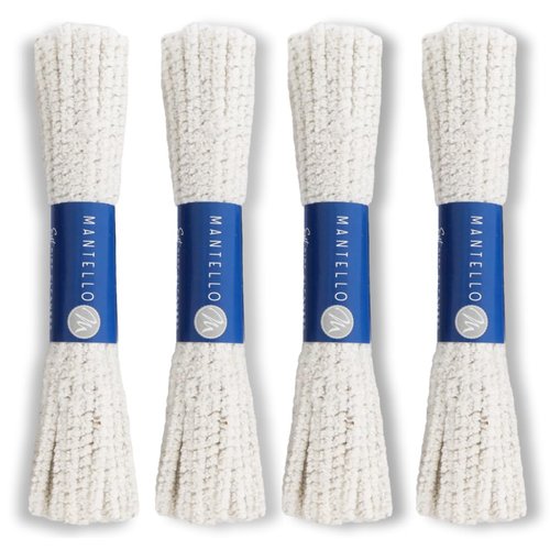 Mantello Pipe Cleaners Glass Pipe Cleaner, 176 Count (Pack of 4),White