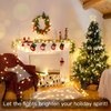 suddus Globe String Lights Bedroom, 100 Led Fairy Lights Plug in, Indoor String Lights for Classroom, Christmas, Backyard, Patio, Garden, Party, Wall, Living Room, Warm White