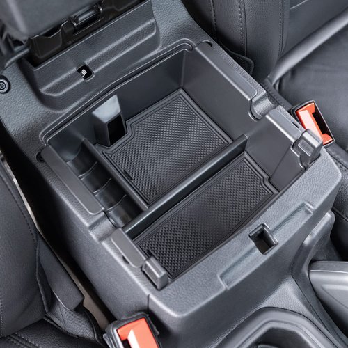 PIMCAR Center Console Organizer Compatible with Jeep Wrangler JL/JLU 2018-2023 2024 & Jeep Gladiator JT Truck 2020-2024 Armrest Tray Storage Interior Accessories (Not for JK/JKU)