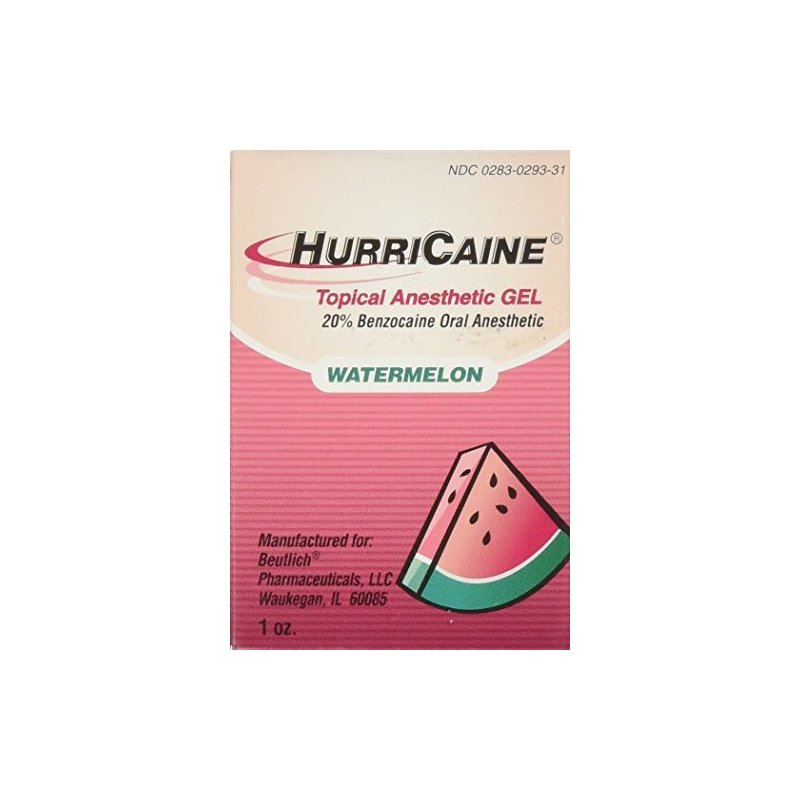 Beutlich LP Pharmaceuticals Hurricaine Topical Anesthetic Gel ...
