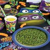 Amscan Round Plates, 7" (8-Pack) - Vibrant Premium Quality Party Plates, Perfect for Parties & Events, TMNT: Mutant Mayhem
