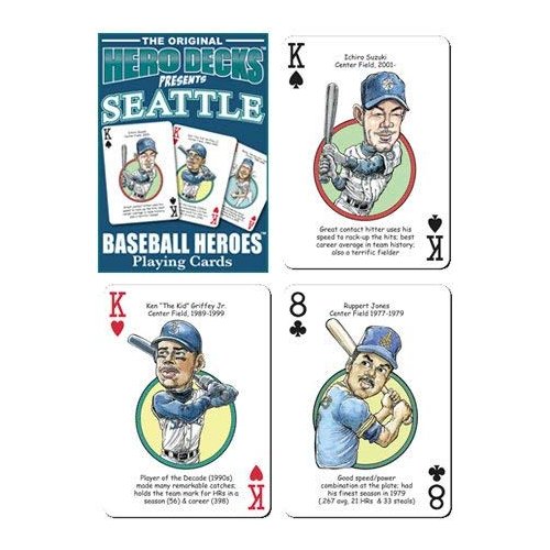 Seattle Hero Decks Baseball Heroes Playing Cards