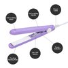 Hair Straightener Mini Flat Iron for Thin Hair Purple