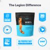 LEGION Whey+ Whey Isolate Protein Powder from Grass Fed Cows - Low Carb, Low Calorie, Non-GMO, Lactose Free, Gluten Free, Sugar Free, All Natural Whey Protein Isolate, 30 Servings (Salted Caramel)
