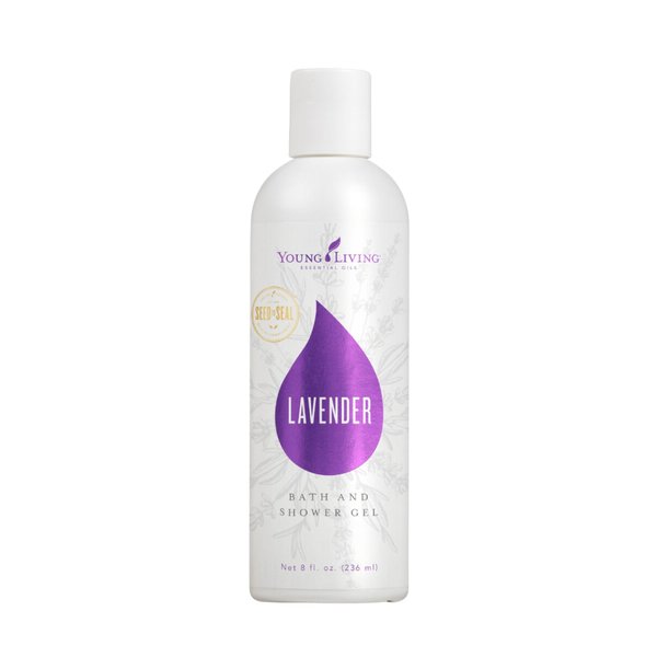 Young Living - Lavender Bath & Shower Gel 8 oz. | Gentle Skin Cleanser Body Wash | Cleans, Moisturizes & Softens Skin | Premium Essential Oil Bath Product