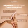 EEZYSUN BARE Tinted Sunscreen SPF 50 – Non-Greasy, Water-Resistant, Vegan & Reef-Safe with Hyaluronic Acid & Jojoba Oil – 1.69 fl oz – Tan