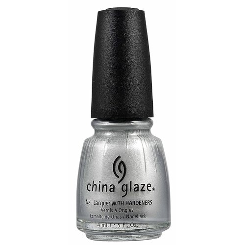 China Glaze Nail Polish, Platinum Silver 627
