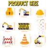 24 Set Construction Hanging Swirls Construction Birthday Party Decorations for Kids Boys Baby Shower Construction Zone Vehicle Truck Party Supplies