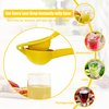 JIEJIE Lemon Squeezer - Lemon Juicer - Metal Manual Hand Juicer Tool, Lemon & Lime Squeezer,Kitchen Tools for citrus juicer & Dishwasher Safe