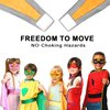 iROLEWIN Superhero-Capes for Kids Bulk 20 Pack Superhero Party Favors Toddler Dress-up Halloween Group Costumes Pretend Play