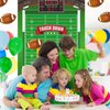 PLULON Football Game for Kids Pin the Football on the Goalpost Poster with Football Stickers Football Birthday Party Favors Home Wall Decorations for Kids Adults Family Birthday Party Supplies