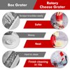 Cheese Grater Rotary, Rotary Grater for Kitchen, Kitchen Grater Vegetable Slicer with 3 Drum Blades, Fast Cutting Cheese Shredder for Vegetables and Nuts