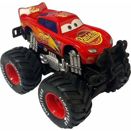 Flmenunu Movie Car Toy Big Wheel McQueen 1:55 Scale Die-Casting Car Metal Alloy Boy Kid Toy