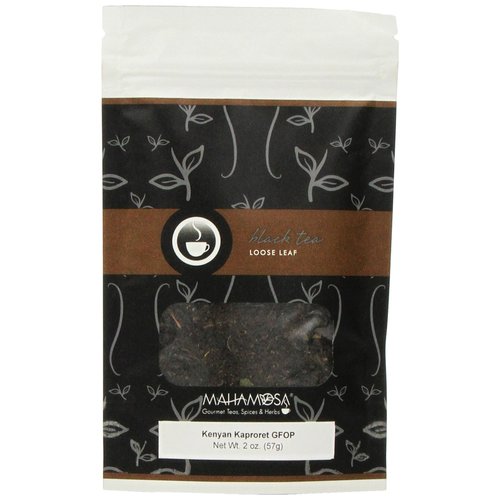 Mahamosa African Black Tea Loose Leaf (Looseleaf) - Kenyan Kaproret GFOP 2 oz