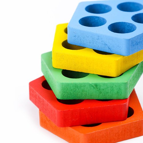 kizh Wooden Sorting Stacking Toys Color Recognition Shape Sorter Gift Educational Learning Toy Puzzles for Toddler Kids Baby Ages 3 4 6