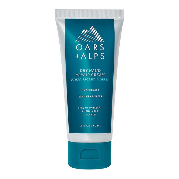 Oars + Alps Dry Hand Repair Cream, Made with Shea Butter, Dermatologist Tested, Travel Size, 2 Fl Oz