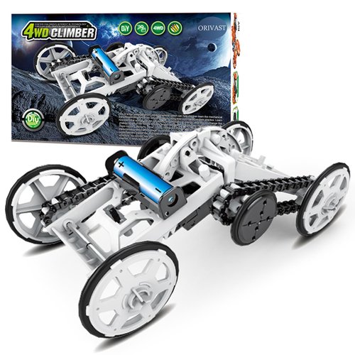 ORIVAST STEM Kits for Kids, 4WD Climbing Robotics STEM Projects for Kids Ages 8-12 | Electronics Circuits Engineering and Science Experiments for Teens | DIY STEM Toys for Boys and Girls