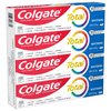 Colgate Total Whitening Toothpaste, 10 Benefits, No Trade-Offs, Freshens Breath, Whitens Teeth and Provides Sensitivity Relief, Mint Flavor, 4 Pack, 5.1 Oz Tubes