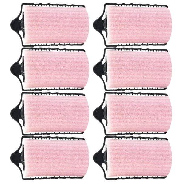 Beavorty Sponge Hair Rollers, Soft Sleeping Hair Curlers Flexible Hair Styling Curlers Curling Tools Bouncy Curls Style for Hair DIY 8pcs
