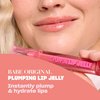 BABE ORIGINAL Plumping Lip Jelly for Fuller Looking Lips | Lip Gloss with Peptides Hyaluronic Acid Plumps & Hydrates Lips | Cruelty-Free, Vegan Formula with High Shine & Long-Lasting Color, Peach