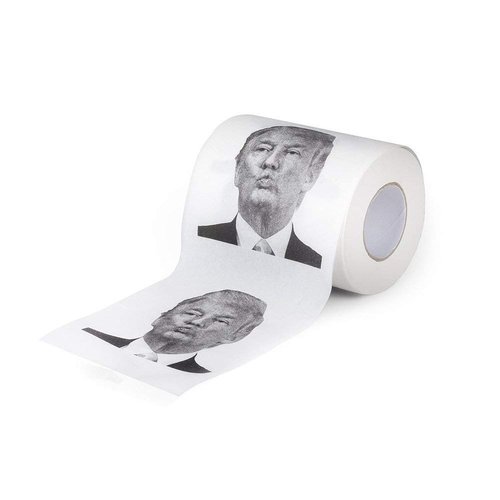 Treasure Gurus Donald J. Trump Toilet Paper TP Roll Funny Novelty Gag Gift