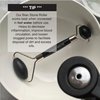 Ginger Chi Bian Stone Roller for Face- Anti Aging, Wrinkles Free, Eye, Neck & Body Roller for Lymphatic Massage, Eye Puffiness Treatment- Enhances Skin Elasticity & Toning Facial Muscles