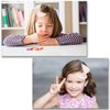 2 Pcs Hair Clips Girls Hair Clips Hair Bows PU Leather Alligator Clips for Toddler Girls Kids