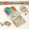nicknack 3D Wooden Puzzle Model Kits Assembly Wood Piano Toy Mechanical Music Model Wooden Puzzle for Teens and Adults
