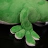 Tiny Heart Simulation Falklands Day Travelling Gecko Plush Toys, 21.65inch Super Soft and Cute Gecko Plush Stuffed Animal Figures Realistic Dolls Home Decor Children Gifts