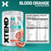 XTEND EAA + BCAA Powder | Muscle Recovery & Lean Muscle Growth | 9 Essential Amino Acids for Intra Workout or Post Workout Recovery | 10g EAAs Per 2 Servings | Blood Orange 40 Servings