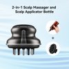 Kimairay Scalp Applicator, Oil Applicator Bottle Comb for Hair Care, Medicine Scalp Head Fluid Brush, Essential Oil Hair Treatment Device, Suitable for Home and Travel