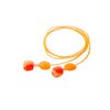 Howard Leight by Honeywell TrustFit Pod Push-In Corded Reusable Foam Earplugs, 100 Pairs Per Box (TRUSTFITPOD-30)